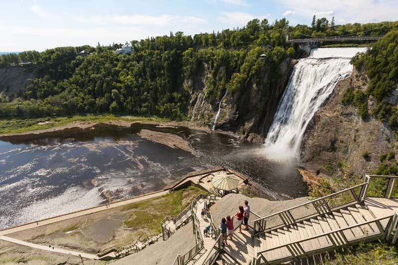 Quebec City: Montmorency Falls with Cable Car Ride - Starting Below the Falls at the Manufacture