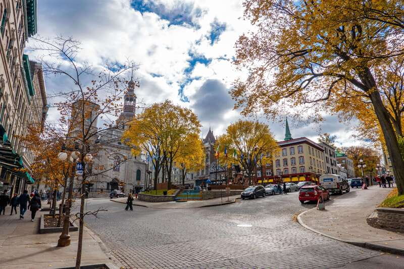 Quebec City: Old Town and Montmorency Falls Bus Tour - Upper Town, Place d’Armes, and the old city center