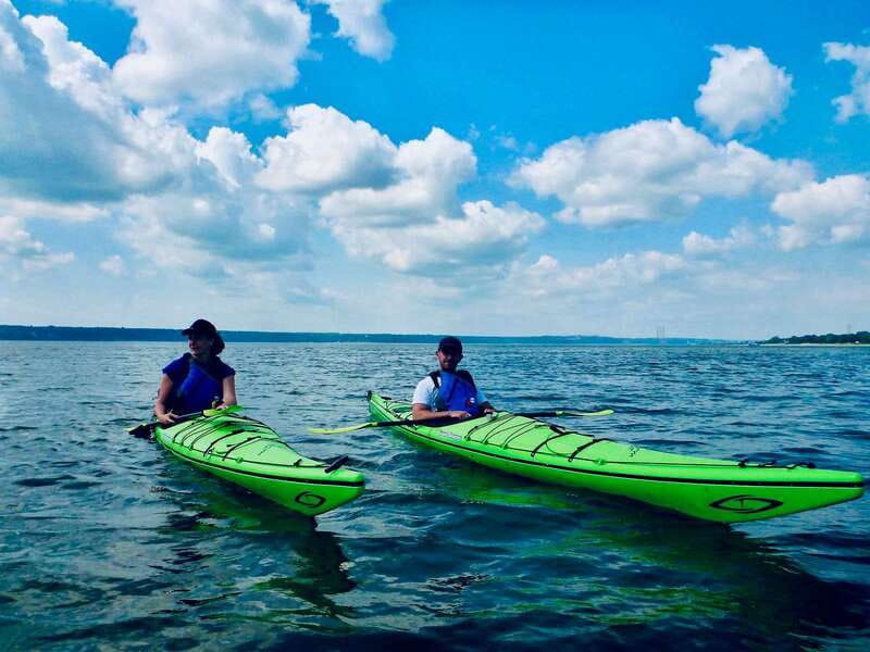 Quebec City: Sea-Kayaking Tour in Orleans Island - Meeting near the museum and big boats