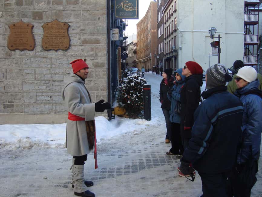 Quebec City: Winter Walking Tour in Old Quebec - Starting above the river in Old Quebec