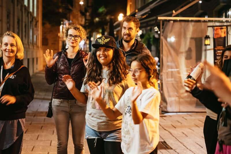 Quebec Interactive Street Theatre: "Crimes in New France" - Ten criminals, ten different performances