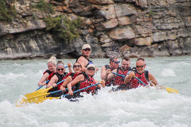 Rafting Athabasca Falls Run in Jasper - The 15-kilometer run through the canyon