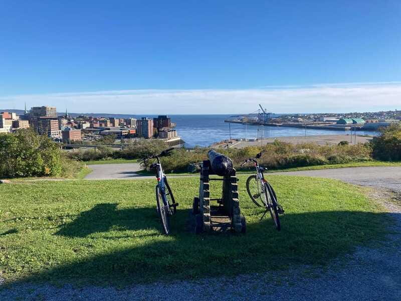 Saint John: Highlights and History Cycling Tour - Returning through the harbour passage