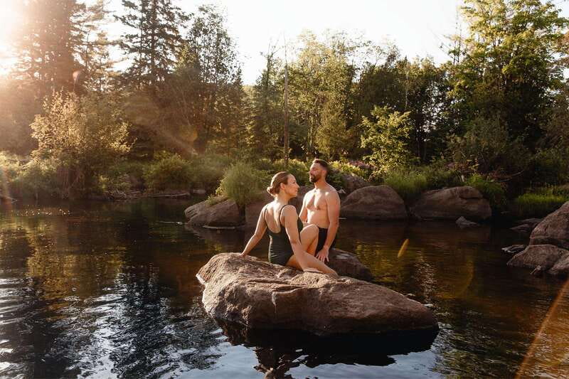 Saint-Sauveur: relaxation session in a Nordic thermal spa - What the thermal circuit feels like