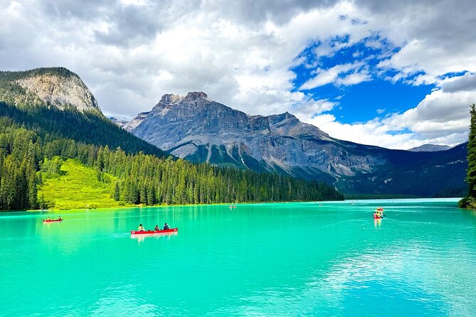 Shared Tour: Lake Louise & Emerald Lake from Canmore/Banff - Drivers and guiding: helpful, but communication can vary