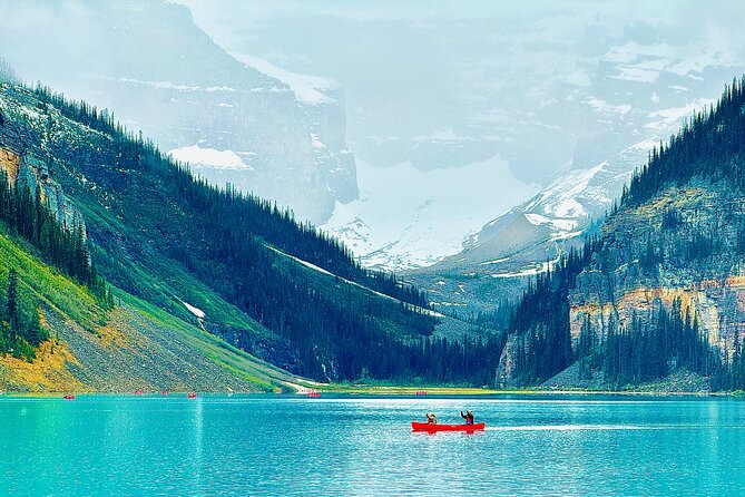 ShuttleBus 2way Banff to Lake Louise (1Hr) and Moraine Lake (1Hr) - Comfort, seating, and what to bring