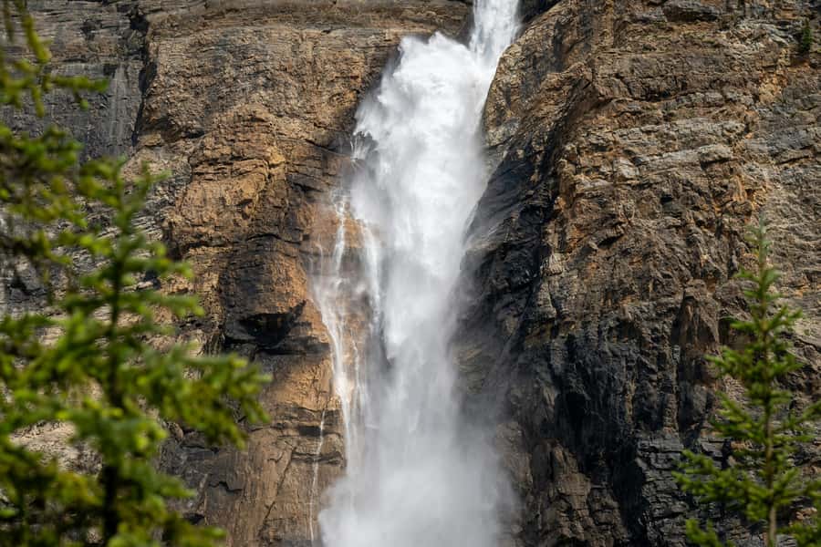 Small Grp: Emerald Lake (Optional Canoe) & Takakkaw Falls - Takakkaw Falls brings the strongest finish