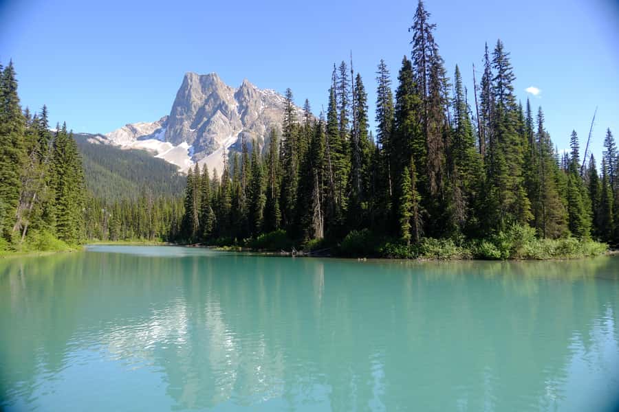 Small Grp: Emerald Lake (Optional Canoe) & Takakkaw Falls - Natural Bridge: a quick lesson in moving water