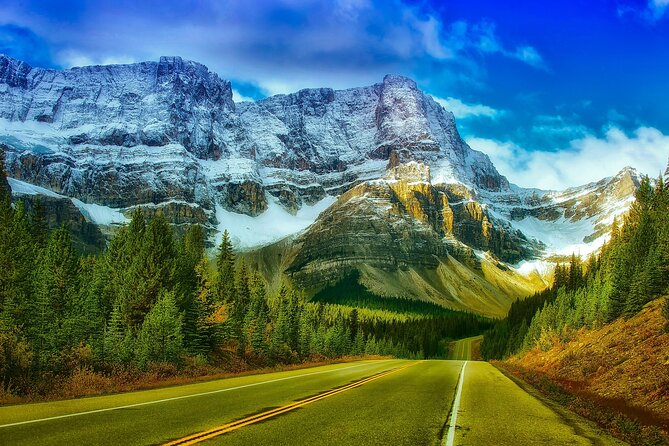 Smartphone Audio Driving Tour between Banff and Calgary - Timing, Price, and Flexibility