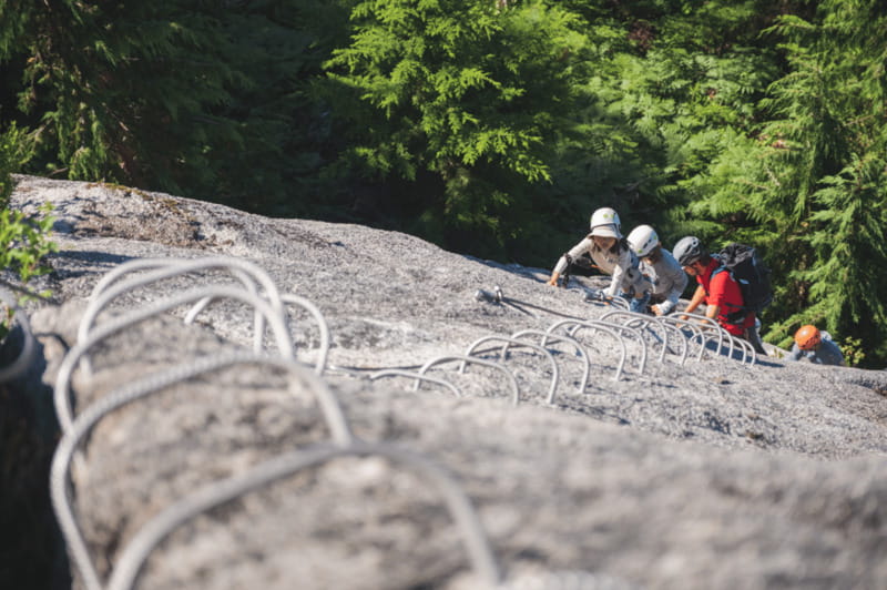 Squamish: Via Ferrata Climbing Adventure - Bridges, catwalks, and granite above Howe Sound
