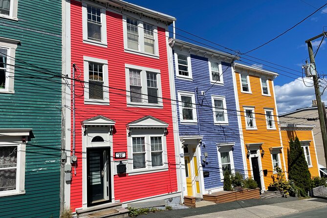 St. John's Downtown Walking Tour - The park stop explains summer life