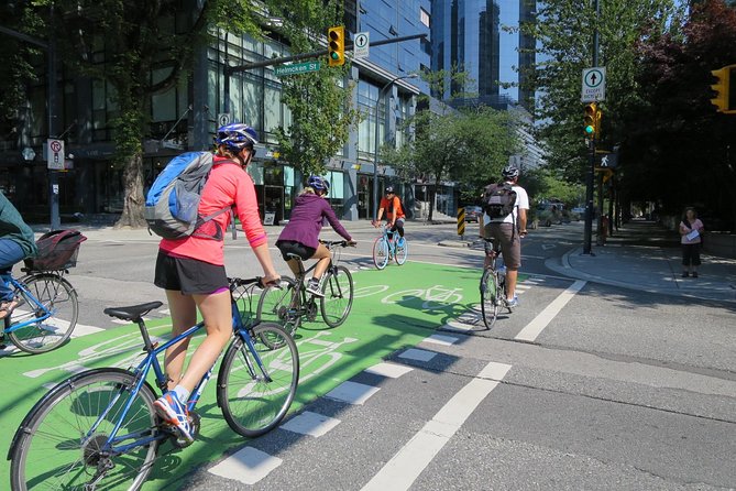 Stanley Park & Downtown - Vancouver Bike Tours - Davie Village and the West End show Vancouver’s local character