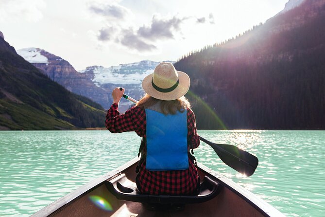 Sunrise at Moraine Lake & Lake Louise from Calgary/Canmore/Banff - Mountain stories along the route