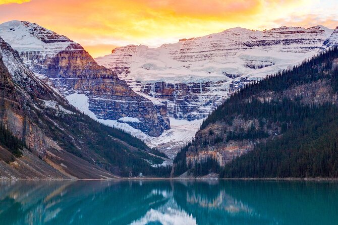 Sunrise Moraine Lake and Lake Louise - A high rating, with realistic expectations