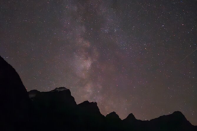 Sunset at Moraine Lake & Stargazing Tour from Canmore/Banff - Stargazing, cameras, and the northern lights