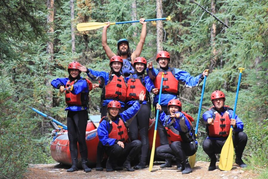 Sunwapta Challenge Whitewater Rafting in Jasper - Short breaks before and after the water