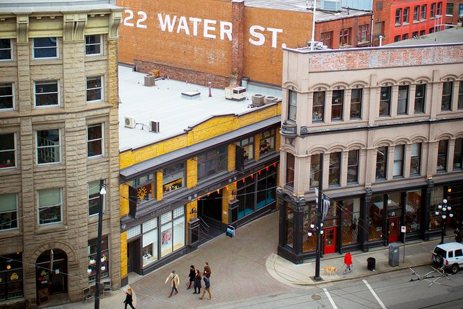The Forbidden Downtown and Gastown Walking Tour - The Cambie begins the story at 356 Water Street