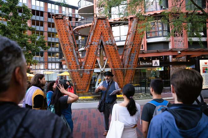 The Forbidden Downtown and Gastown Walking Tour - The walk ends with a Vancouver skyline view