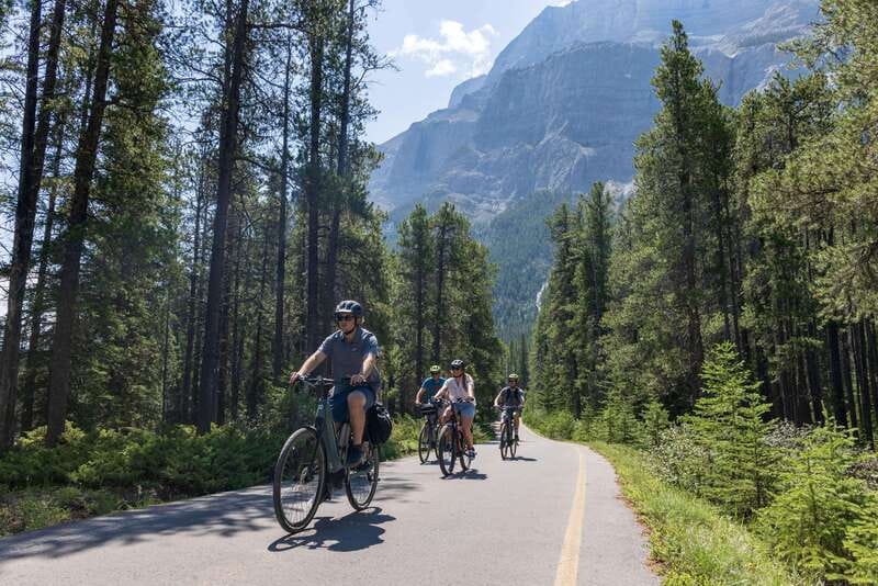 The Local Banff Explorer - E-Bike Tour - Along the Bow River to Bow Falls