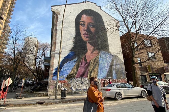 The Original Montreal Mural Arts Tour by Spade & Palacio - Timing, meeting point, and walking demands