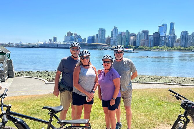 The Ultimate Stanley Park E-Bike Tour - Rolling along the Stanley Park seawall