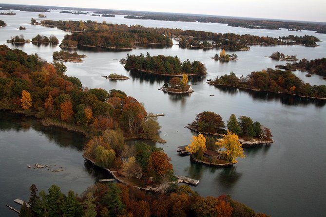 Thousand Islands Helicopter Tour - A three-seat helicopter keeps the flight personal