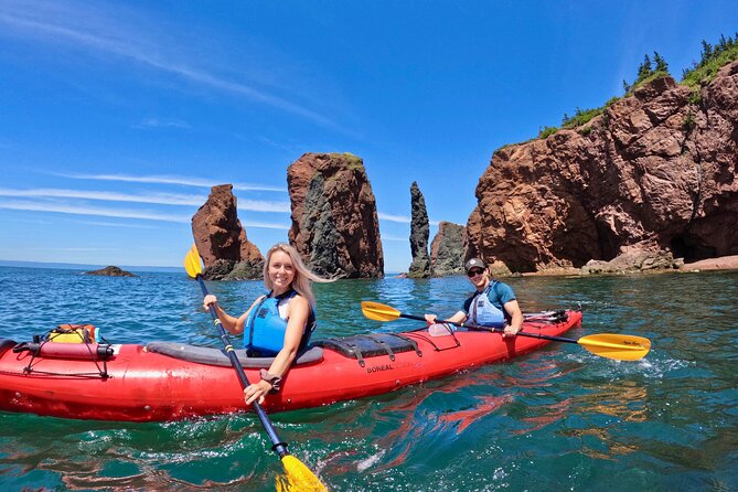 Three Sisters Sea Kayaking Day Tour - Launching from a wild beach