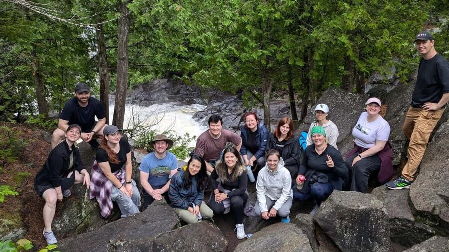 Toronto: Algonquin Park and Ragged Falls Day Trip - Algonquin Visitor Center and the lookout trail