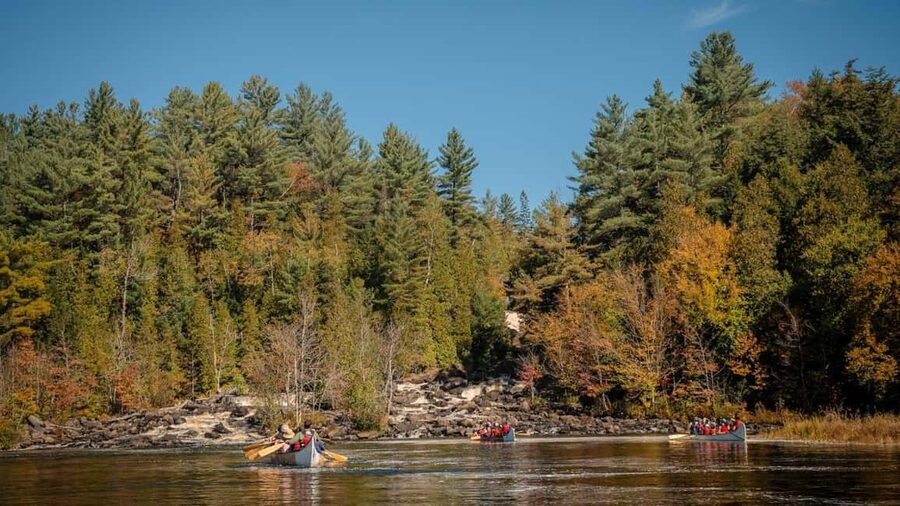 Toronto: Algonquin Park and Ragged Falls Day Trip - Ragged Falls and three hours on the Oxtongue River