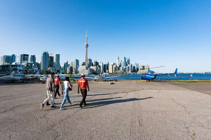 Toronto: City Sightseeing Helicopter Tour - Arriving at Billy Bishop Airport