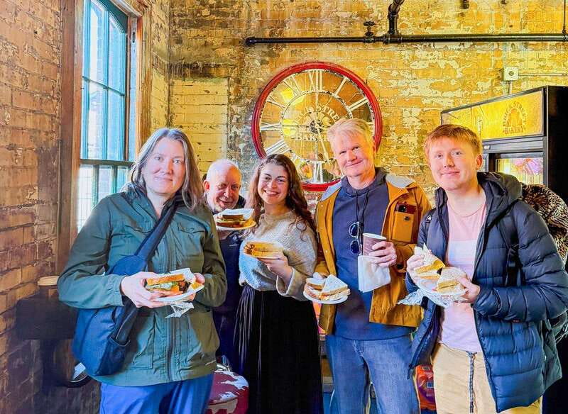 Toronto: Distillery District Breakfast Walking Tour - The first café: coffee or tea sets the pace