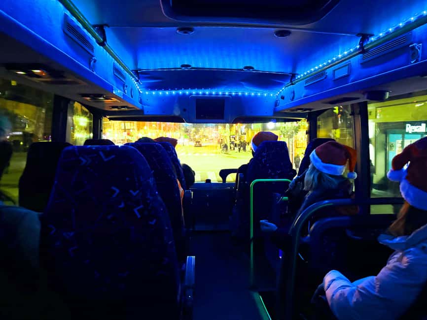 Toronto: Festive Lights Bus Tour - The Financial District after dark