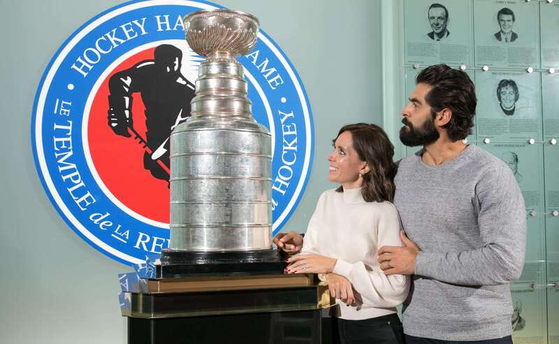 Toronto: Hockey Hall of Fame Entry Ticket - The films and replica dressing room add atmosphere