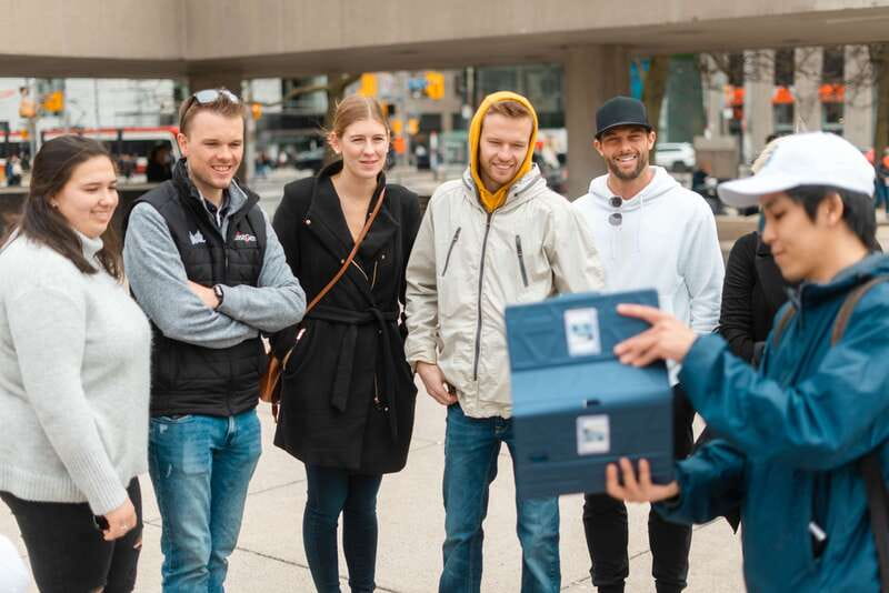 Toronto: Hollywood North Experience Film & TV Tour - A local café and a short indoor pause