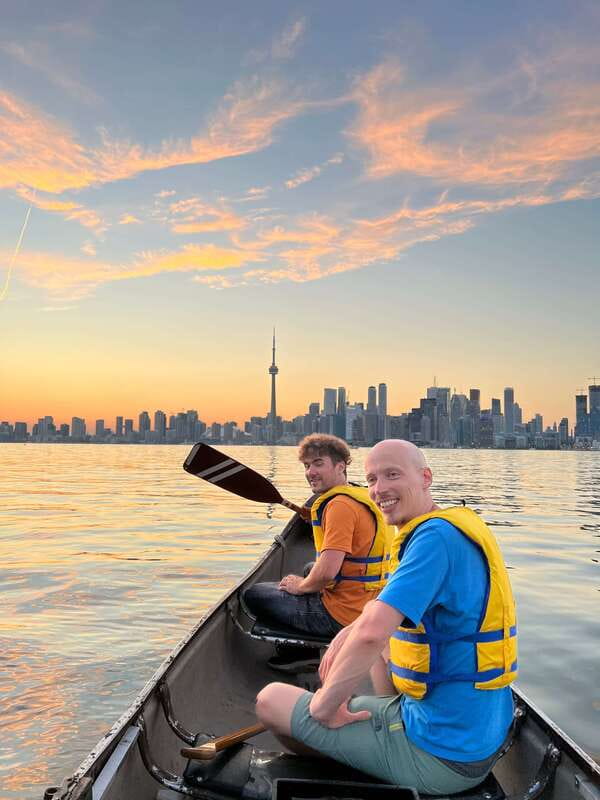 Toronto Islands: Sunset Canoe Tour - Getting to Centre Island without a rushed start