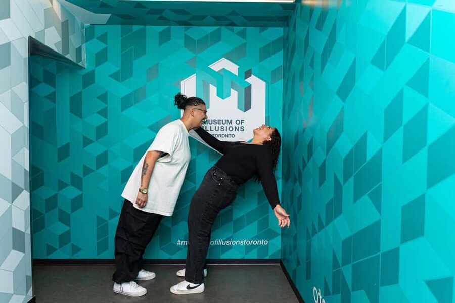 Toronto: Museum of Illusions Entry Ticket - The vortex tunnel tests your balance