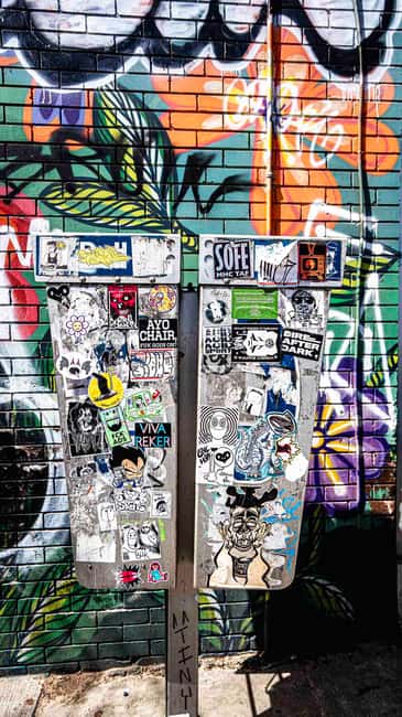 Toronto: Must Do NonTouristy Street Art Tour by local Artist - The alley sections and outdoor gallery feel