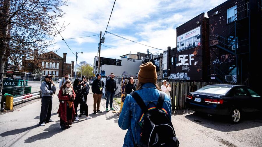 Toronto: Must Do NonTouristy Street Art Tour by local Artist - What the two-hour pace is like