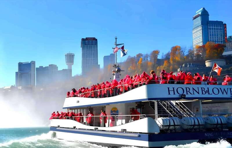 Toronto: Niagara Falls, Boat Ride & Journey Behind the Falls - Hornblower: the loud, wet centerpiece