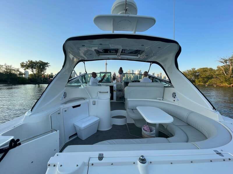 Toronto: Private Luxury Yacht Sightseeing Cruise & Prosecco - A private yacht view of Toronto Harbour