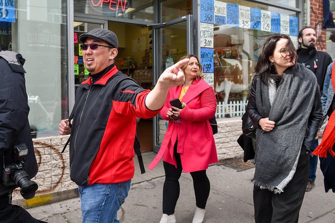 Toronto's International Food Tour - Kensington Market - Jamaican patty and cocobread bring spice and texture