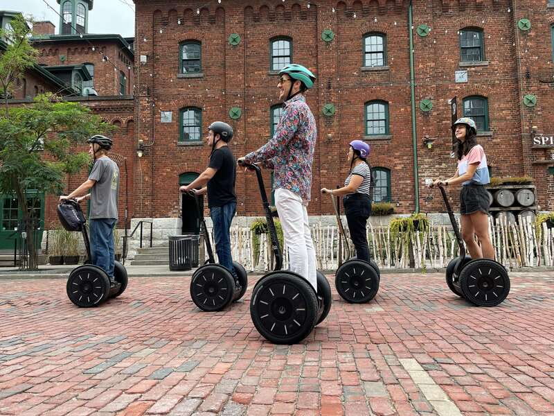 Toronto: Short Distillery District Segway Tour - Rolling through the former Gooderham and Worts distillery