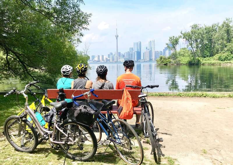 Toronto Waterfront and Islands Guided Bicycle Tour - Toronto Islands by bicycle