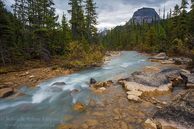 Tour of Yoho National Park See Canada's Second Highest Waterfall - Takakkaw Falls: the dramatic first stop