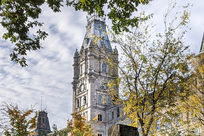 Uncover Old Quebec: Fun Walking Tour of the City with Local Guide - Terrasse Dufferin beneath Château Frontenac