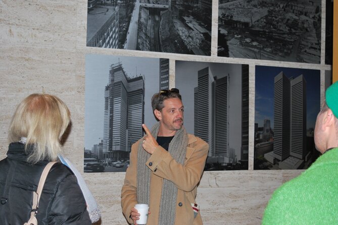 Underground city & Downtown. Great way to stay warm! - The Montreal World Trade Centre and the Berlin Wall fragment