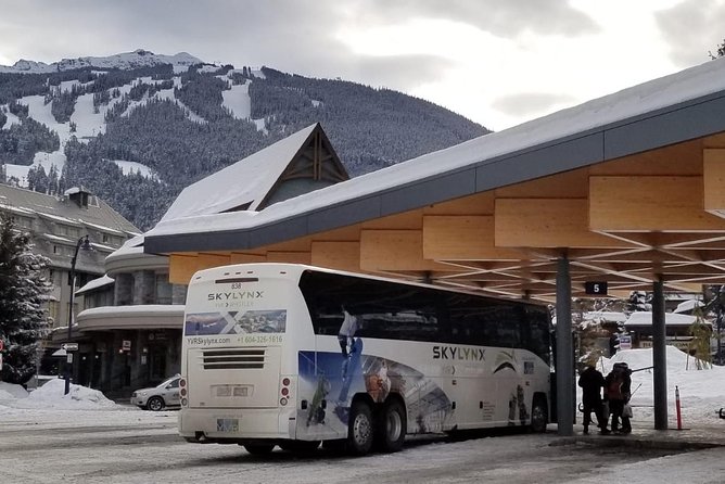 Vancouver Airport to-or-from Whistler or Squamish by Bus (Single trip) - Luggage, skis, bikes, and the real fare
