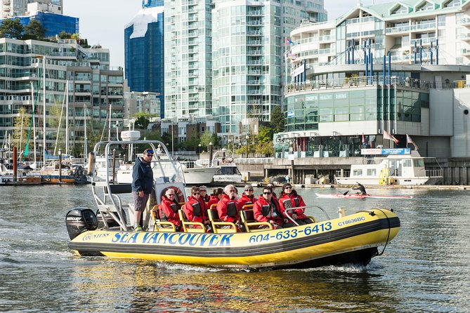 Vancouver City and Harbour Waterfront Sightseeing Boat Tour - False Creek and Vancouver’s working waterfront