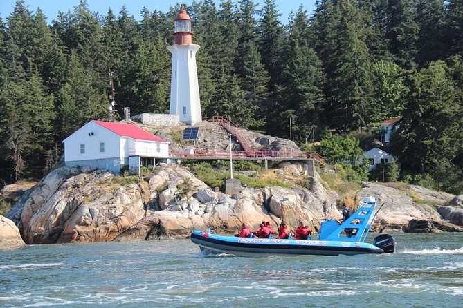 Vancouver City and Seal Colony Scenic Boat Tour - Grebe Islets is the wildlife high point