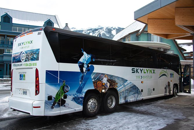 Vancouver City Centre to-or-from Whistler or Squamish (One-way) - Wi-Fi, comfort, and the small print